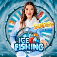 ice fishing live slot logo
